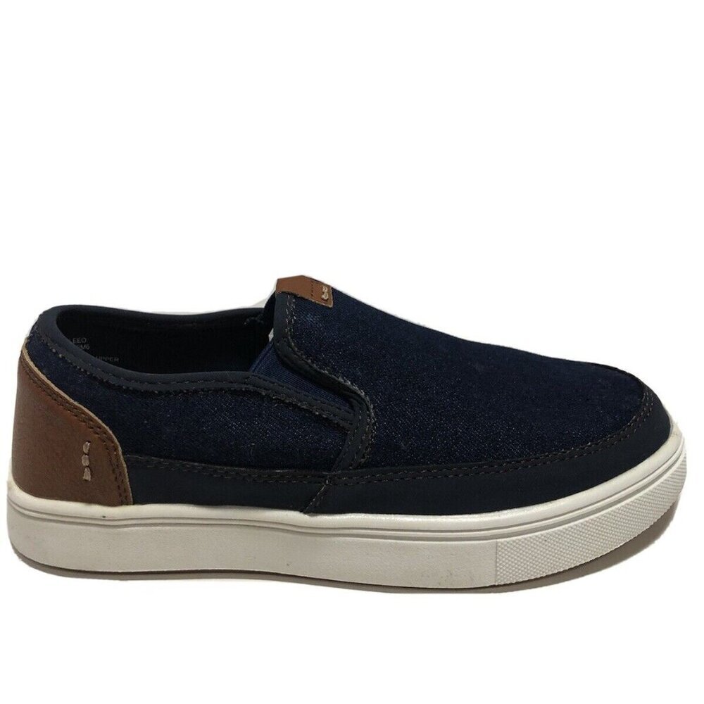 Steve Madden Kids’ Bfoleeo Slip On Blue Boys’ Size 3 M Big Kid